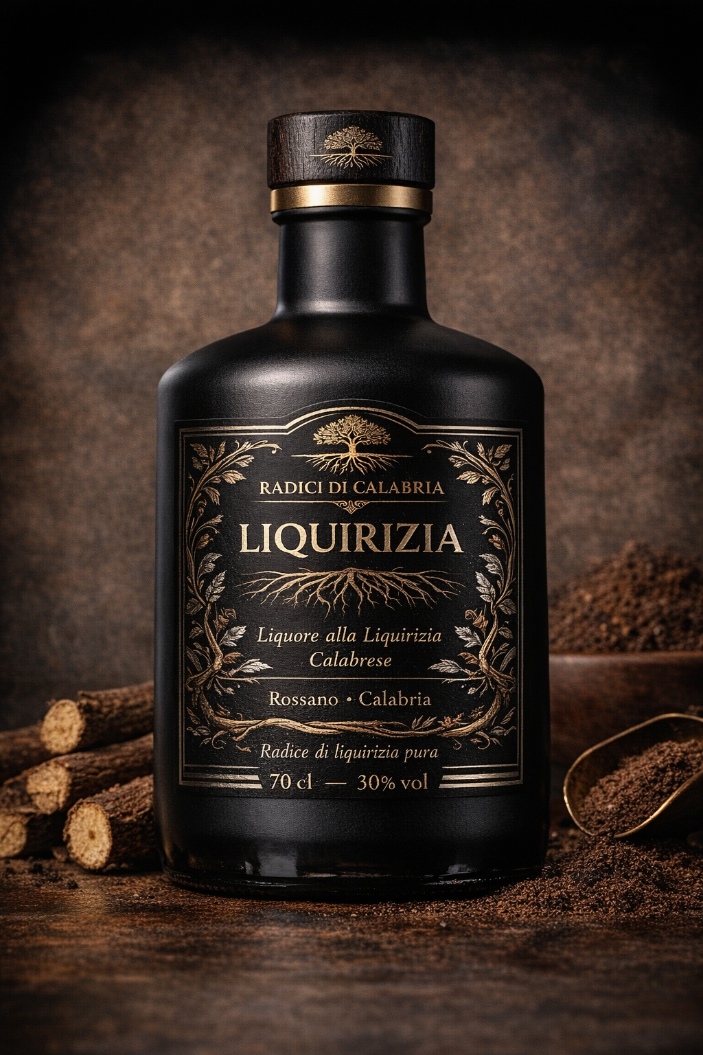 Liquirizia Radici di Calabria – Liquore Digestivo al Bergamotto e Liquirizia