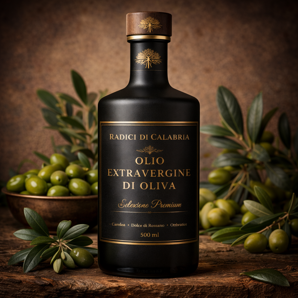 Olio Extravergine di Oliva Radici di Calabria – Selezione Premium 500 ML
