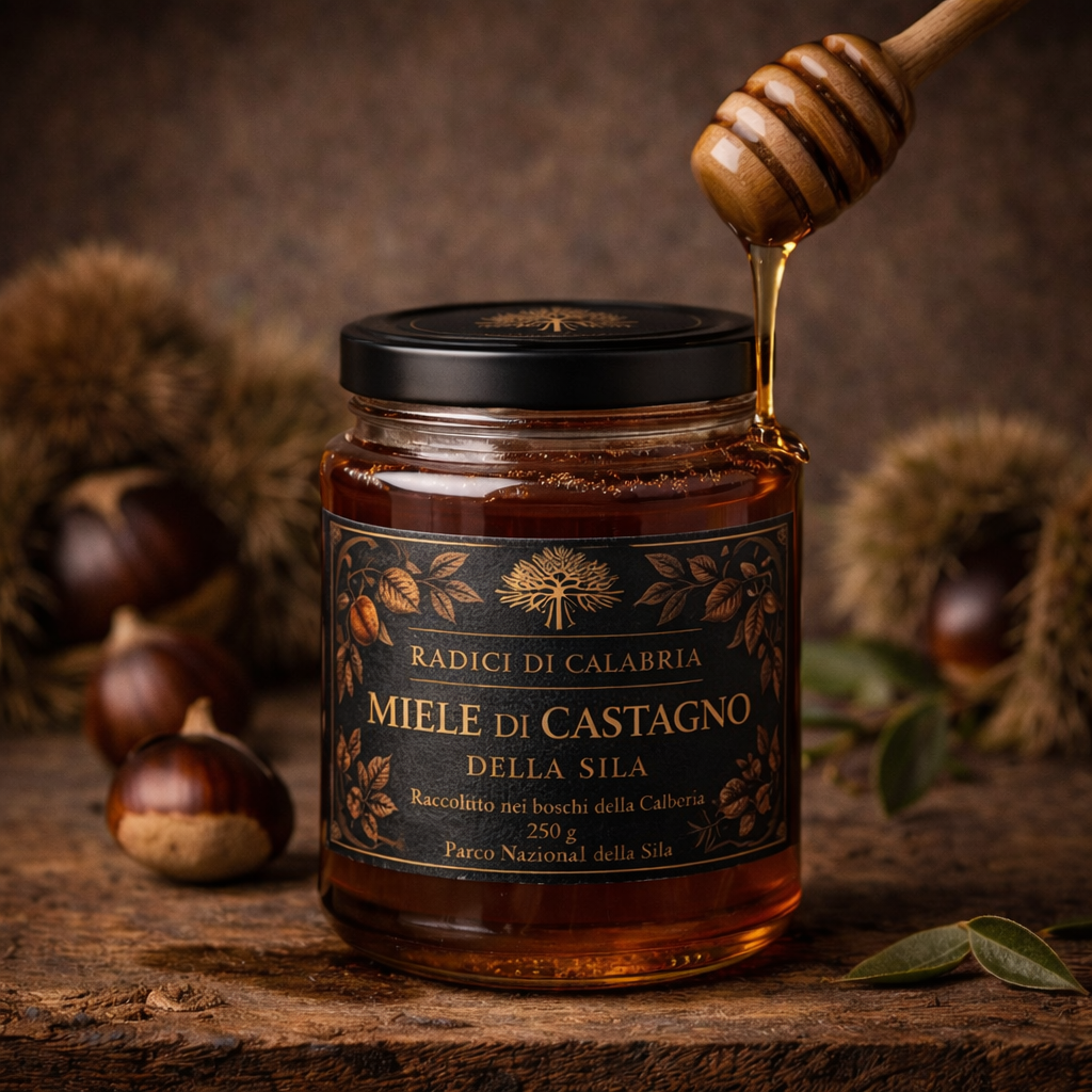 Miele di Castagno Radici di Calabria – Miele della Sila