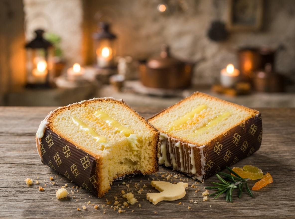 Colomba Artigianale al Cedro senza Canditi con Cioccolato Bianco – 1kg