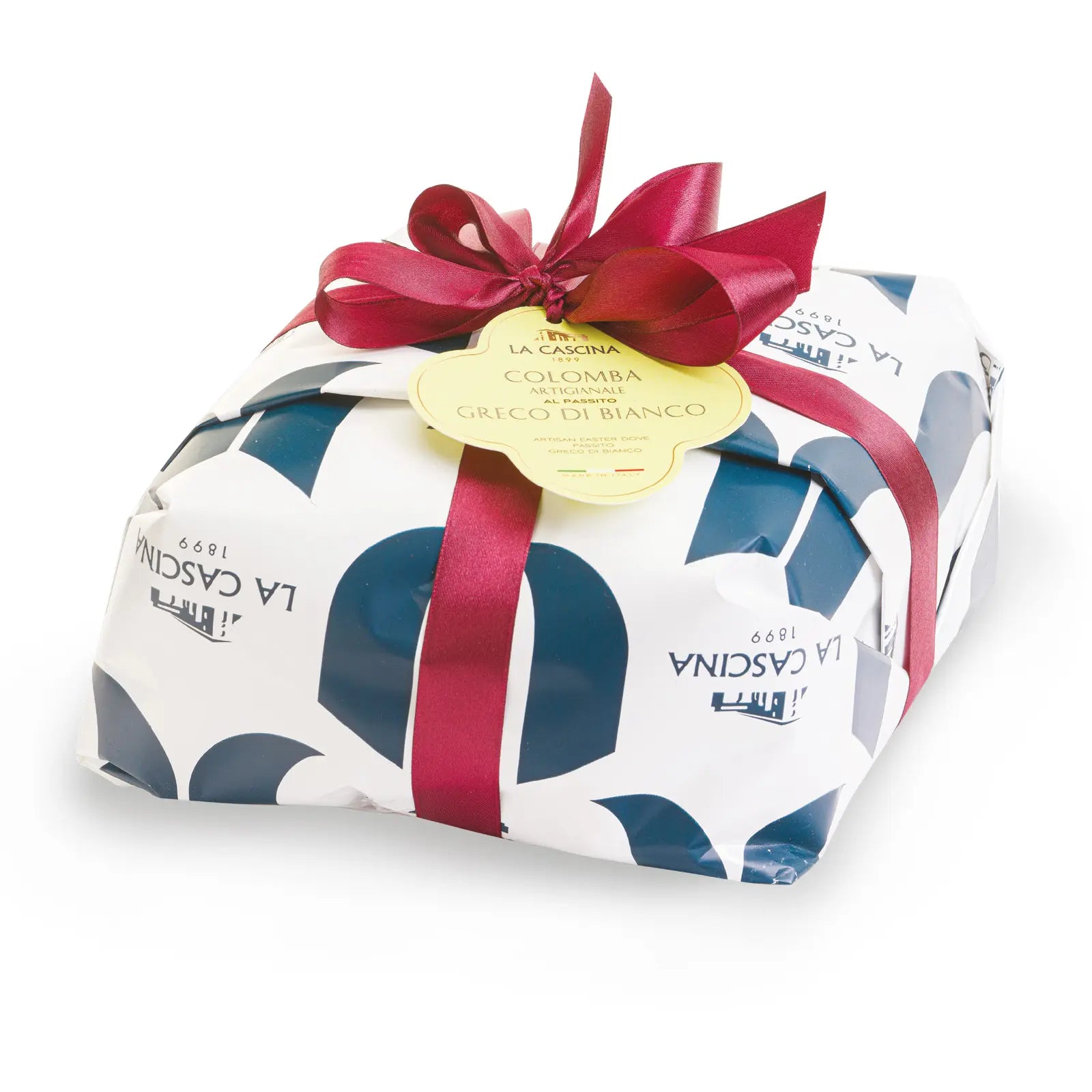 Colomba Artigianale al Greco di Bianco DOP con Cioccolato Fondente – 1kg
